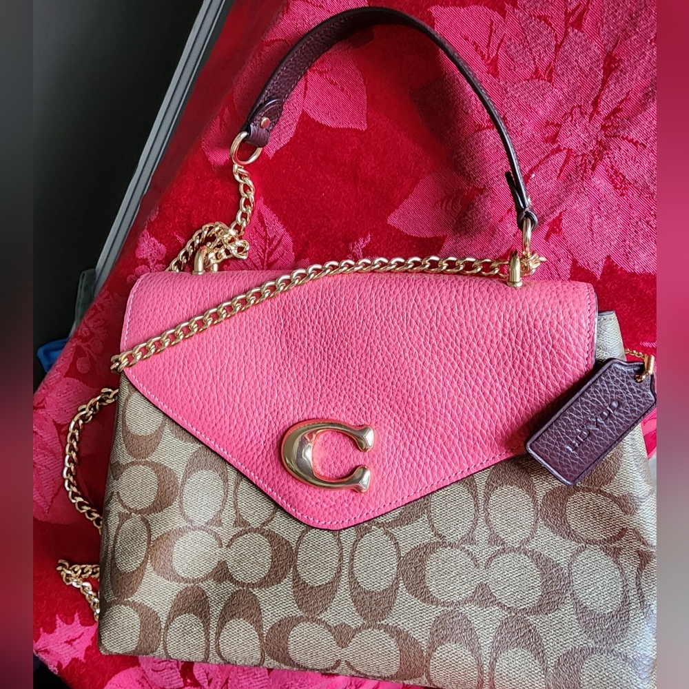 Coach Tammie Shoulder Bag in Signature Canvas